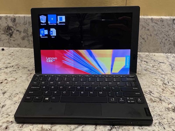 【CES 2020】Lenovo 摺屏 ThinkPad X1 Fold 驚喜現身上手玩！