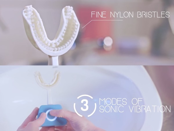 【CES 2020】法國 FasTeesH Y-Brush 電動牙刷  10 秒刷牙無難度