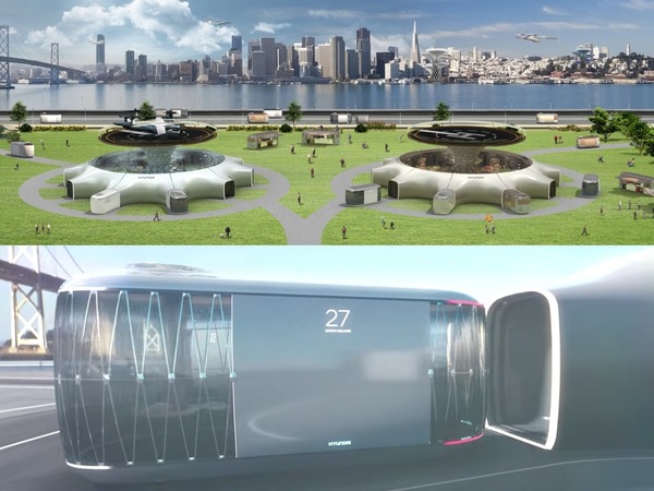 【CES 2020】Hyundai．Uber Elevate 合作研發 S-A1 空中的士  未來交通新方案
