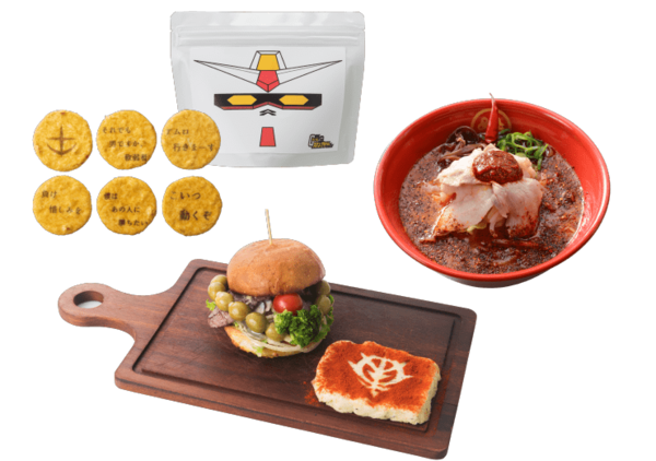 JR東日本再辦高達印章 新版限量模型‧主題美食