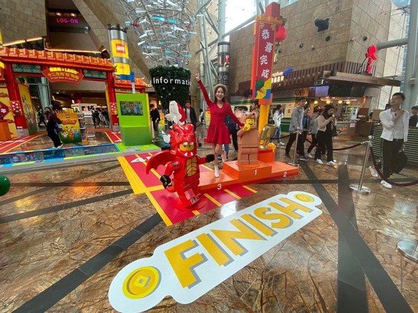 朗豪坊 x Lego 十二生肖「喜」勢跑展覽 放大版巨型新年廟最搶眼