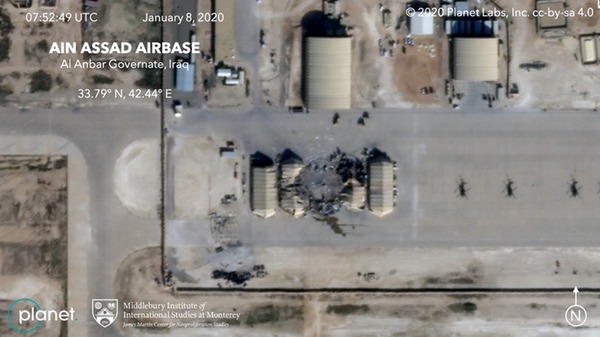 【衛星圖】伊朗導彈精準射擊美軍基地設施 有意避免傷亡望起「震懾」作用？