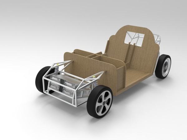 【e＋車路事】荷蘭大學以塑料廢物製作 Luca 電動概念車