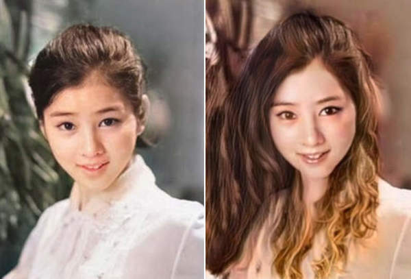 【多圖】日本網民用 App 將古代美女變妝  昭和美女「現代化」後仍然超吸引？