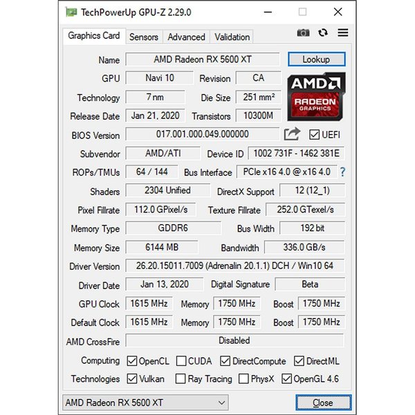 AMD RX 5600 XT 中階卡新上市！＄2400 硬撼 NVIDIA RTX 2060