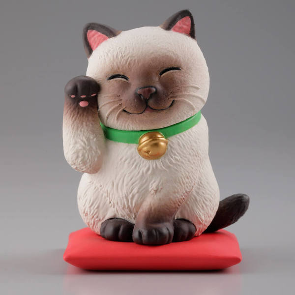 日本殿堂級設計師再推可愛扭蛋   一套 5 款逼真「招財貓」系列