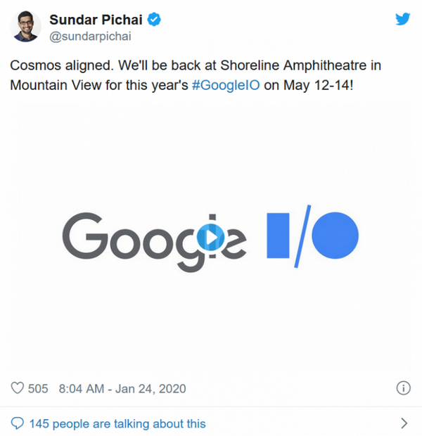 Google I／O 2020 舉行日確定！發布 Android 11‧Pixel 4a 或成彩蛋 