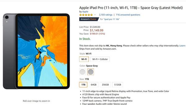 iPad 10.2 吋、iPad Pro 瘋狂劈價！低至 ＄2,000 有找入手！【附購買方法】