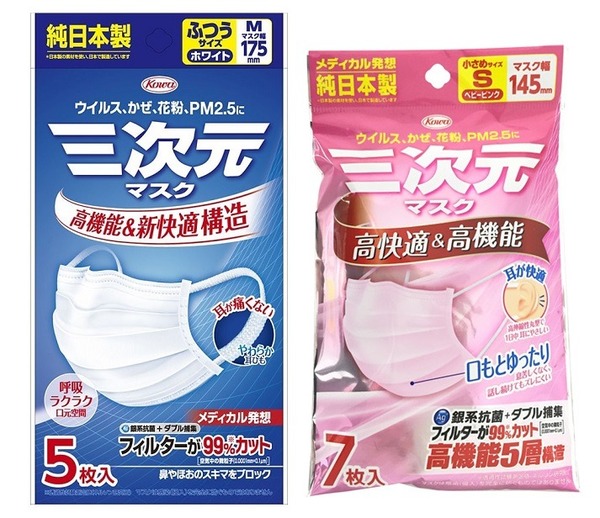 【武漢肺炎】日本口罩專用語多！了解防菌標準避免買錯