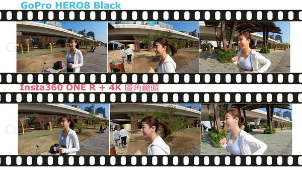 運動相機對決！  Insta 360 ONE R vs GoPro Hero8 Black