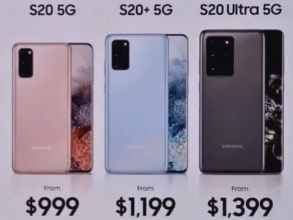 Samsung Galaxy S20 系列三子正式發布！三機規格表列比較