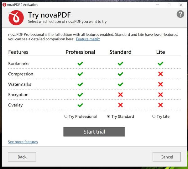 novaPDF Standard 9 限時免費領取方法