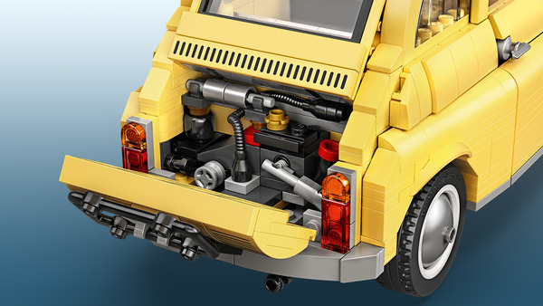 LEGO Fiat 500（10271）抵港！ 意大利經典小車勁多細節位