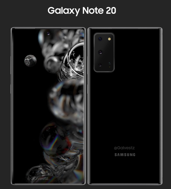 Samsung Galaxy Note 20 遭陸續爆料！規格‧S Pen 新功能曝光