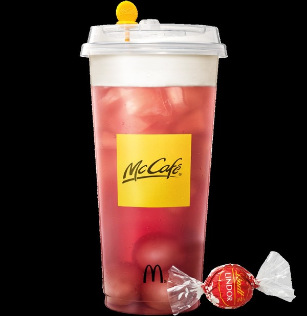 McCafé 新推芝士奶蓋玫瑰荔枝茶  送草莓新地大窩夫筒優惠券【附領取優惠教學】