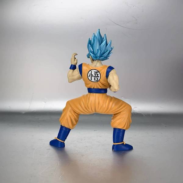 EG龍珠模型人偶 超藍悟空‧比達【素組】