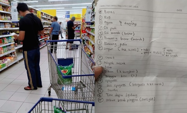 【新冠肺炎】馬來西亞限「一家之主」外出購物！造成大批男士迷失超市