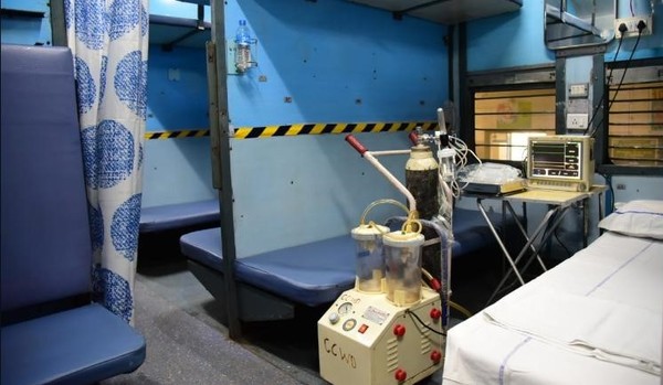 【新冠肺炎】印度關閉鐵路封國 火車改裝成臨時醫院兩千人爭一床位