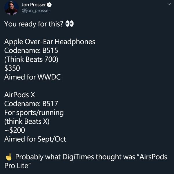 平價 AirPods X‧貴價頭戴式！Apple 將加推兩款無線耳機！【附估計定價】