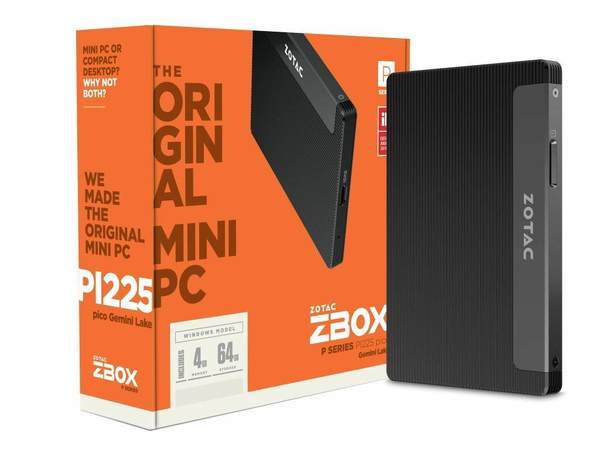 ZOTAC 超薄身雙核心 PC!大小仿如 SATA3 SSD‧預載 Win10 Pro