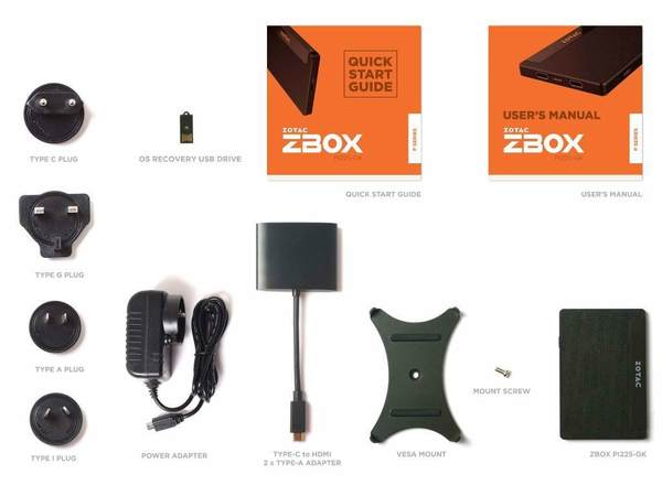 ZOTAC 超薄身雙核心 PC!大小仿如 SATA3 SSD‧預載 Win10 Pro