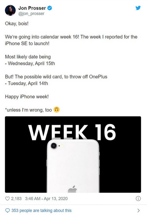 iPhone 9（iPhone SE 2020）確定 4 月 15 日上架！京東預售頁曝光