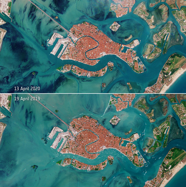 【新冠肺炎】疫情下恆河水竟變乾淨能飲用？威尼斯水道清澈衛星照曝光