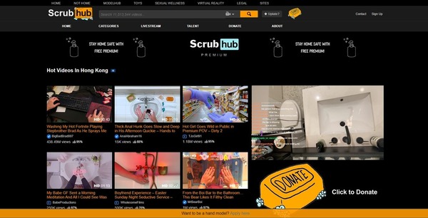 Pornhub 推新網站老少咸宜？ Scrubhub 教人洗手身處辦公室都睇得【附 Link】