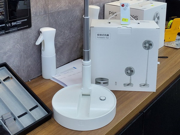 內置 7200mAh 電池！  腦場風扇追加遙控器