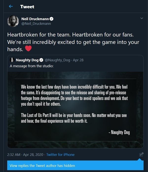 未出先「被劇透」 The Last of Us Part II