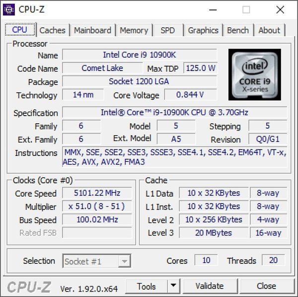 Intel Core i9 10900K 十核心首測！夠撼 AMD Ryzen 9 3900X 十二核？！【實測】