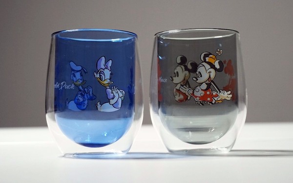 【7-11 印花換購】7-Eleven x 迪士尼 米奇唐老鴨限量版奇幻雙層玻璃杯