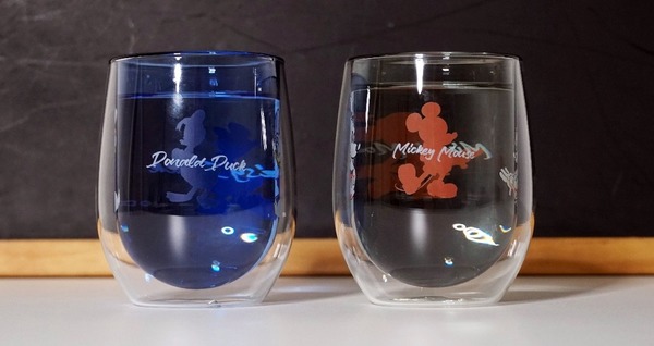 【7-11 印花換購】7-Eleven x 迪士尼 米奇唐老鴨限量版奇幻雙層玻璃杯