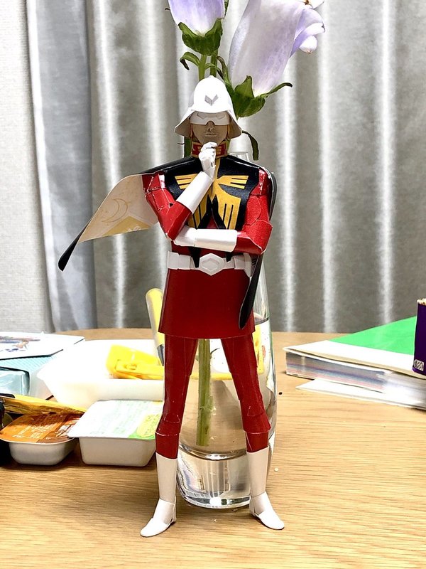 包裝盒環保變馬沙 日本達人紙模型創作