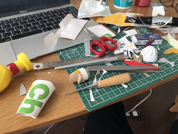 包裝盒環保變馬沙 日本達人紙模型創作