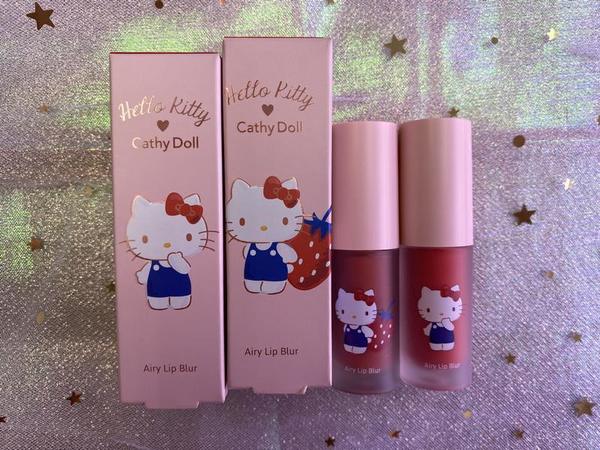 【便利店新品】泰國彩妝 Cathy Doll x SANRIO 推Hello Kitty 系列  上手實試顏色＋性價比