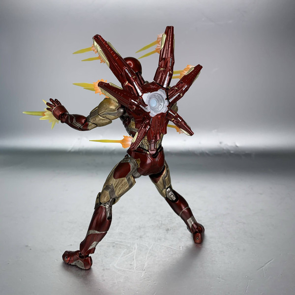 終局戰損版【開箱】 SHF IRONMAN MK85