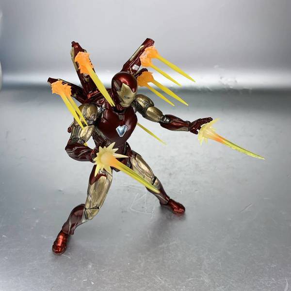 終局戰損版【開箱】 SHF IRONMAN MK85