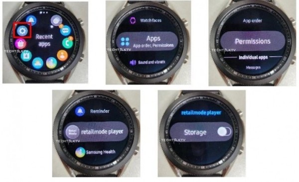 Samsung Galaxy Watch 3 實機流出