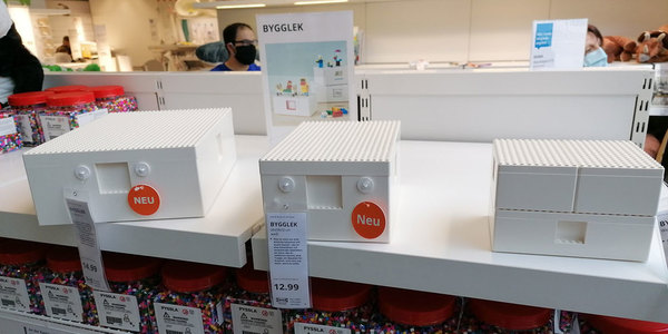 IKEA x LEGO BYGGLEK 合作推 3 款迷你儲物箱