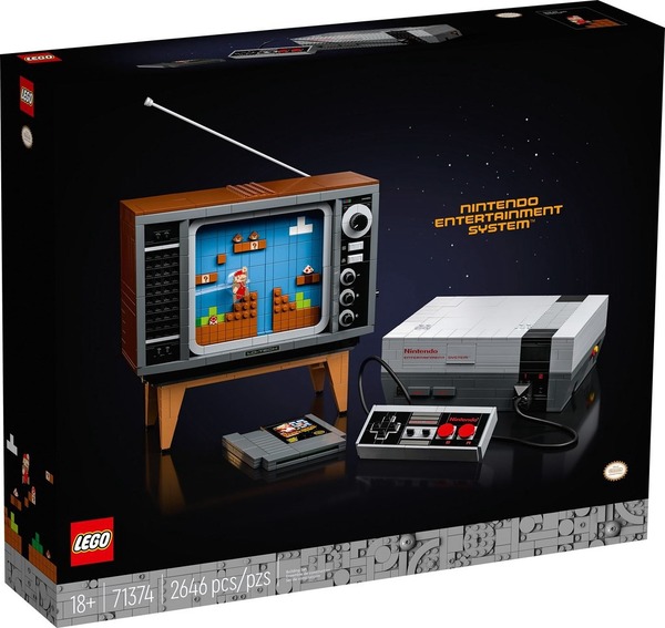 LEGO 推出任天堂灰機積木  連 Mario 懷舊電視