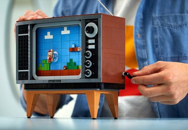 LEGO 推出任天堂灰機積木  連 Mario 懷舊電視