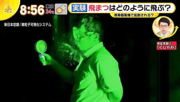 日本實測便攜風扇或助長飛沫傳播？ 一招解決飛沫問題