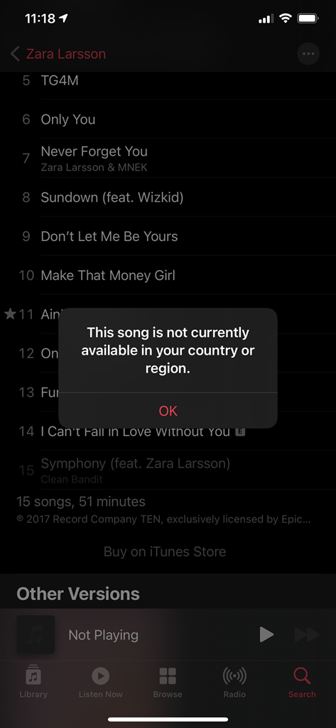 瑞典天后 Zara Larsson 終止跟華為合作 歌曲被中國區 Apple Music 下架