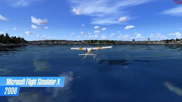 38年畫質回顧 Microsoft Flight Simulator 