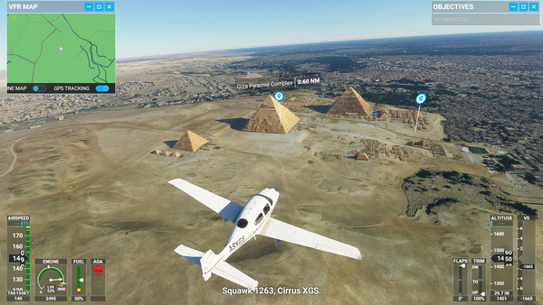 雲端飛行體驗 Microsoft Flight Simulator 