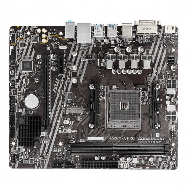AMD A520 晶片登場！入門主機板效能驗證！