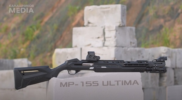 【有片睇】AK47 軍火商生產智慧型散彈槍 MP-155 Ultima 槍身配備 WiFi+攝影機+HD 屏幕