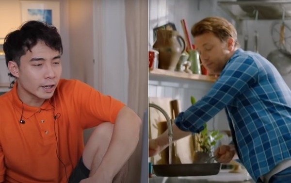 名廚 Jamie Oliver 教煮「蛋炒飯」加水  馬來西亞 YouTuber：你已經搞砸了【有片睇】