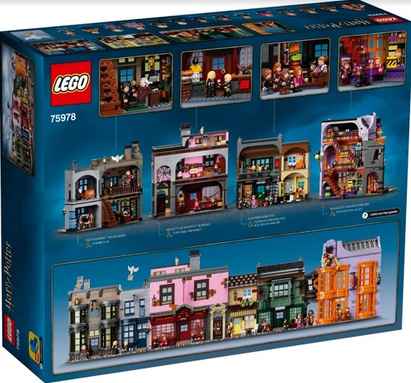 LEGO 75978 哈利波特斜角巷上市！買滿指定金額送海格巴嘴 BrickHeadz